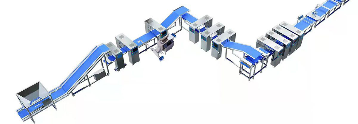 Линия для ламинирования теста, JH-3000M