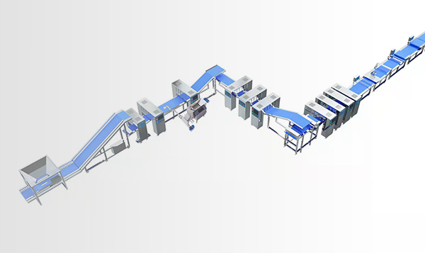 Линия для ламинирования теста, JH-3000M