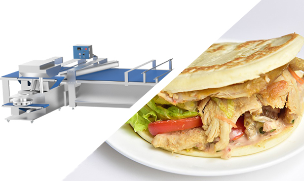 Линия для производства китайских гамбургеров, JH-1801